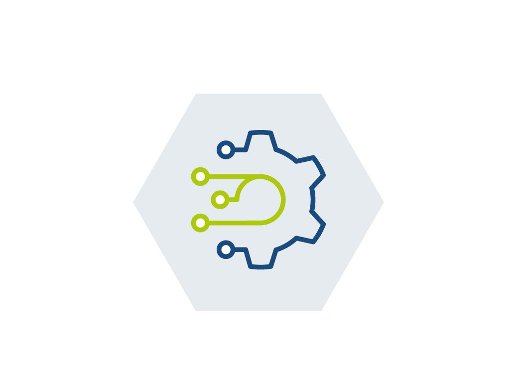 secured supply chain icon