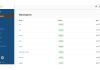 Das Bild zeigt die Benutzeroberfläche des KubeOps-Dashboards, das die Details der Namespaces eines Kubernetes-Clusters anzeigt. Auf der linken Seite befindet sich eine Navigationsleiste mit verschiedenen Menüpunkten wie "Cluster", "Workloads", "Storage", "Network", "Security" und "Configuration". Im Hauptbereich sind die Namespaces mit ihren Namen, dem Status "Active" und ihrem Alter, welches in Monaten angegeben ist, aufgelistet. Alle gezeigten Namespaces, darunter "sina", "web", "docker", "hugo", "harbor", "gatekeeper-system", "kubeops" und "logging" sind aktiv. Das Alter reicht von einem bis zwei Monaten. Das Layout ist sauber und übersichtlich mit einem hellblauen Hintergrund.